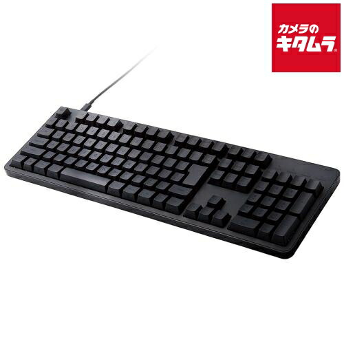 楽天市場】エレコム 赤軸 テンキーレス 有線 メカニカル テンキーレス