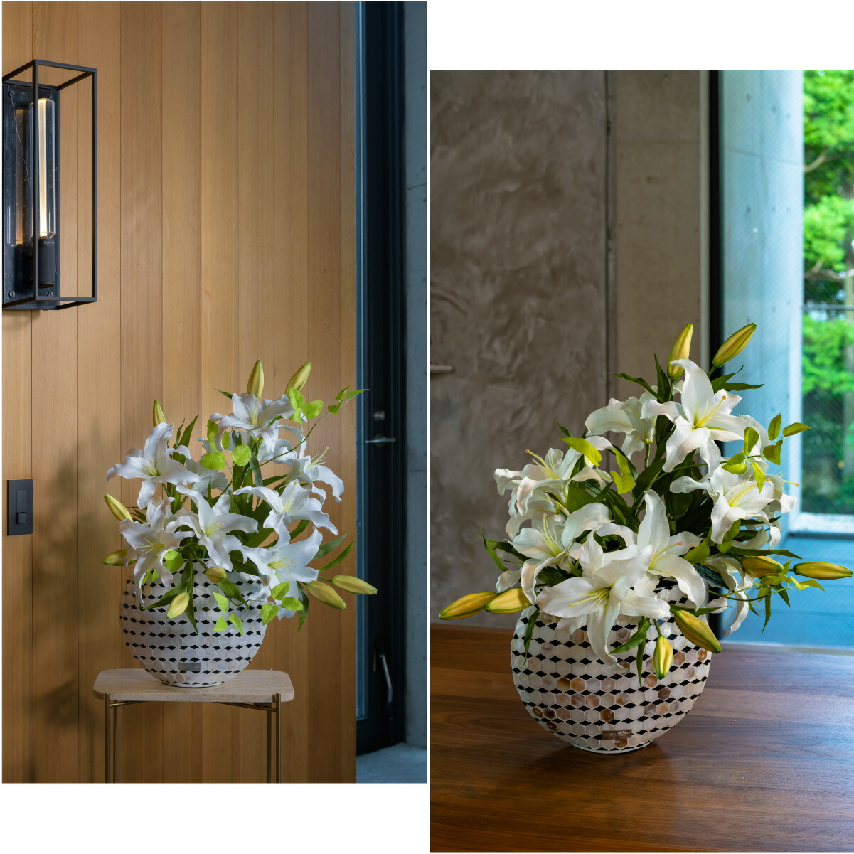 楽天市場】【WEB限定】造花 百合 ユリ カサブランカ4L-a インテリア