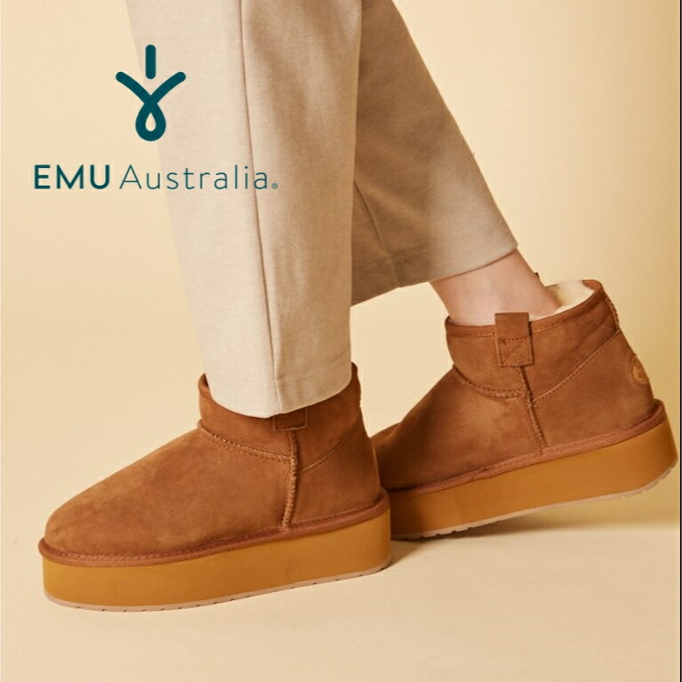 楽天市場】40%OFF【公式】EMU Australia エミュ Foy Flatform Micro 撥