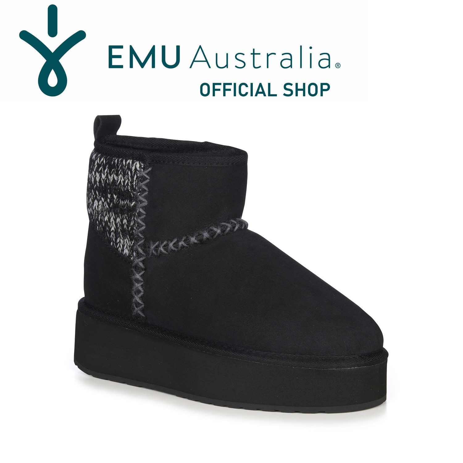 楽天市場】40%OFF【公式】EMU Australia エミュ Stinger Knit Flatform