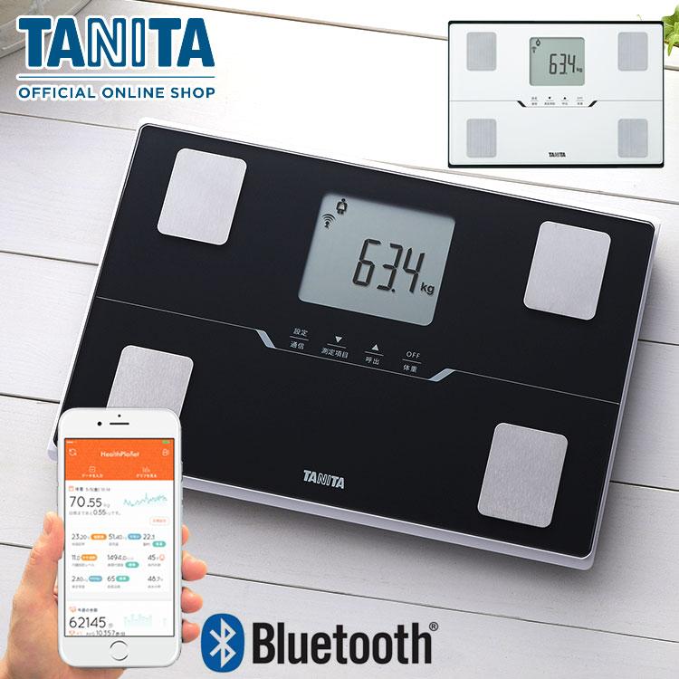 楽天市場】体重計 シンプル スマホ連動 タニタ コンパクト Bluetooth