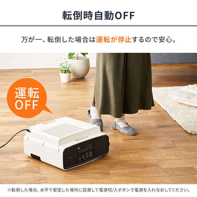 楽天市場】大風量加湿セラミックファンヒーター KJKC125D1-W ホワイト