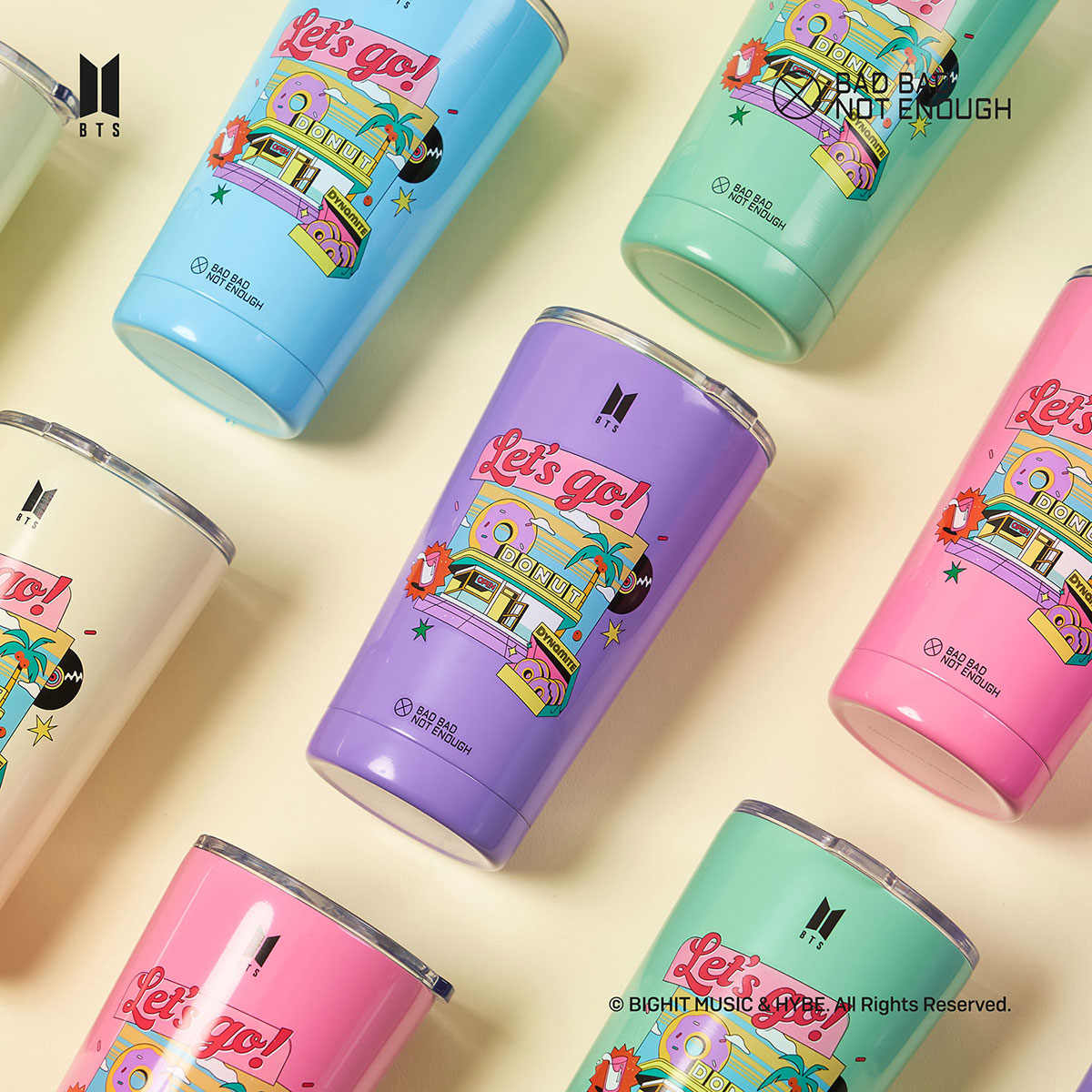 楽天市場】【公式】 BTS BBNE BTS Dynamite タンブラー 473ml