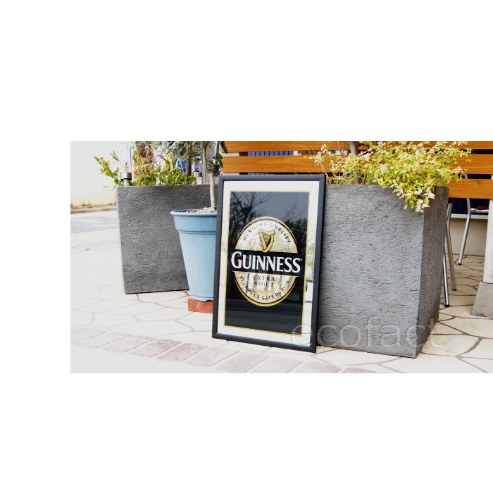 楽天市場】パブミラー バーミラー 鏡 壁掛け ギネスビール ラベル