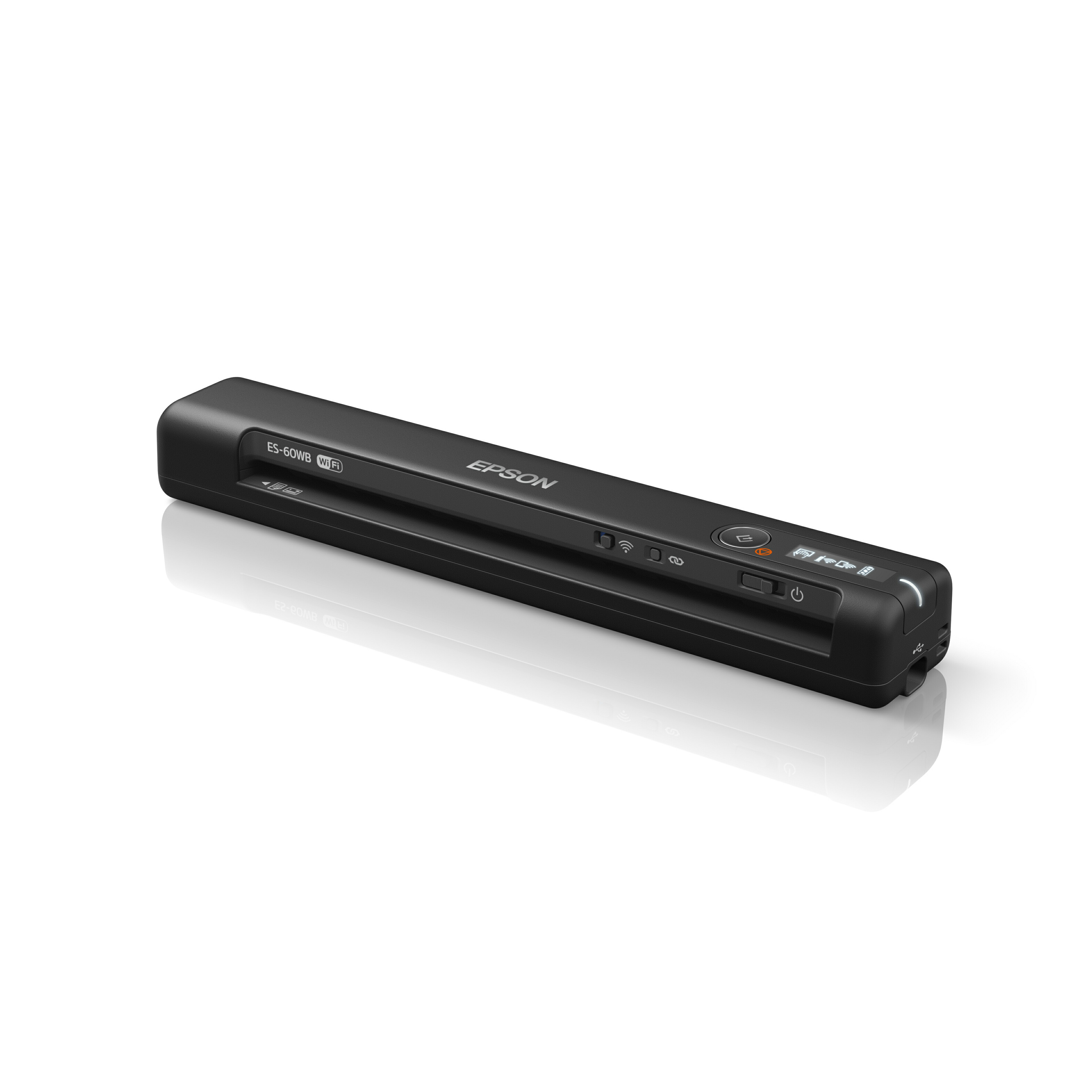 楽天市場】エプソン スキャナー ES-60WB/W (モバイル/A4/USB対応/Wi-Fi