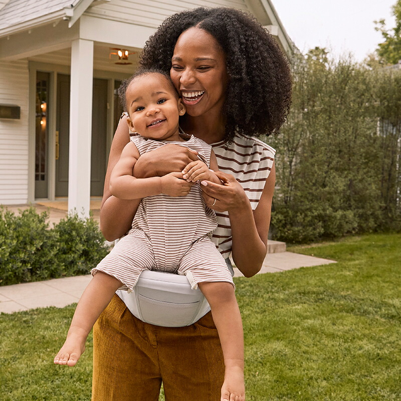 楽天市場】【公式】 エルゴベビー リフト ヒップシート パールグレー