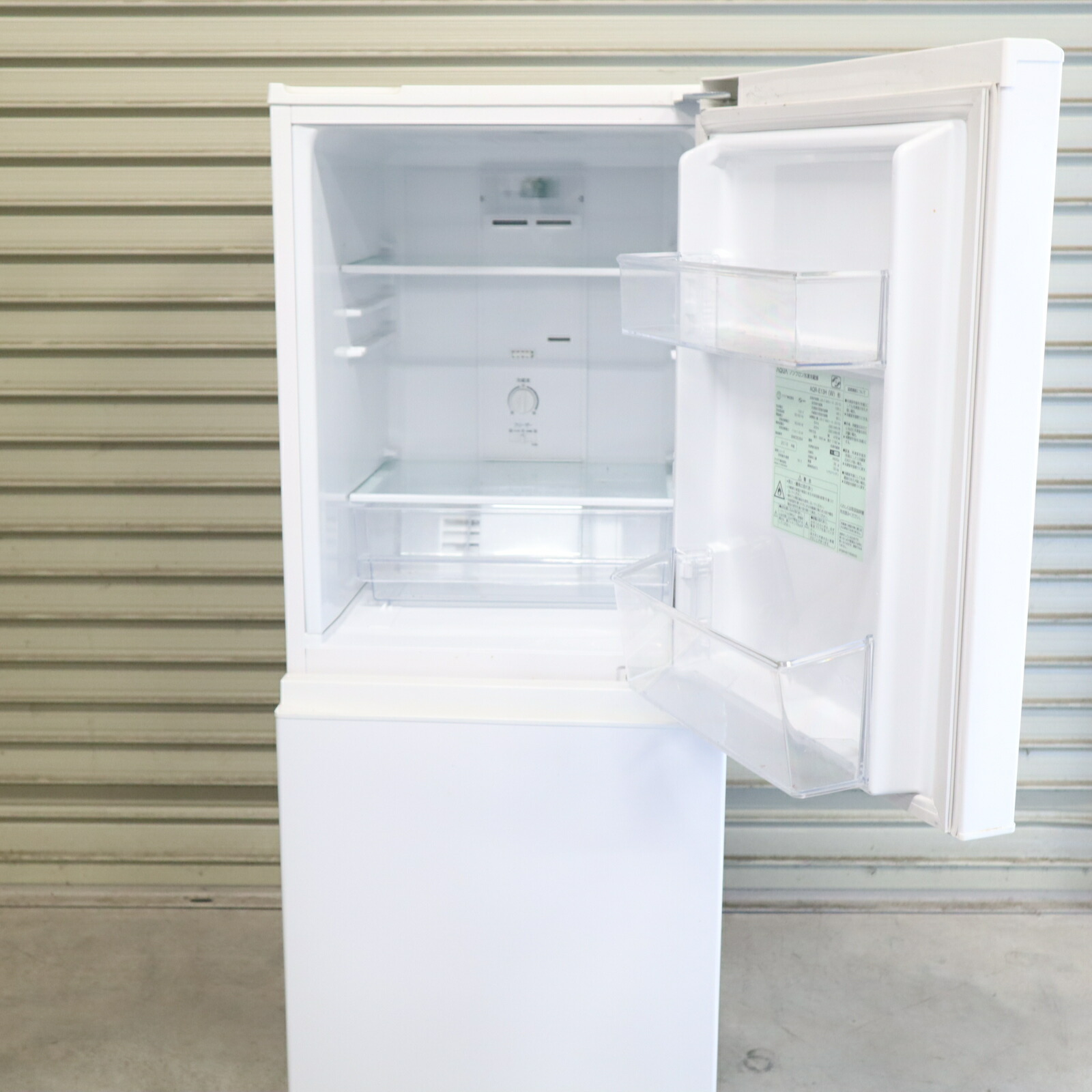 楽天市場】【中古】アクア AQUA 126L 2ドア冷蔵庫 AQR-E13H-W 送料無料