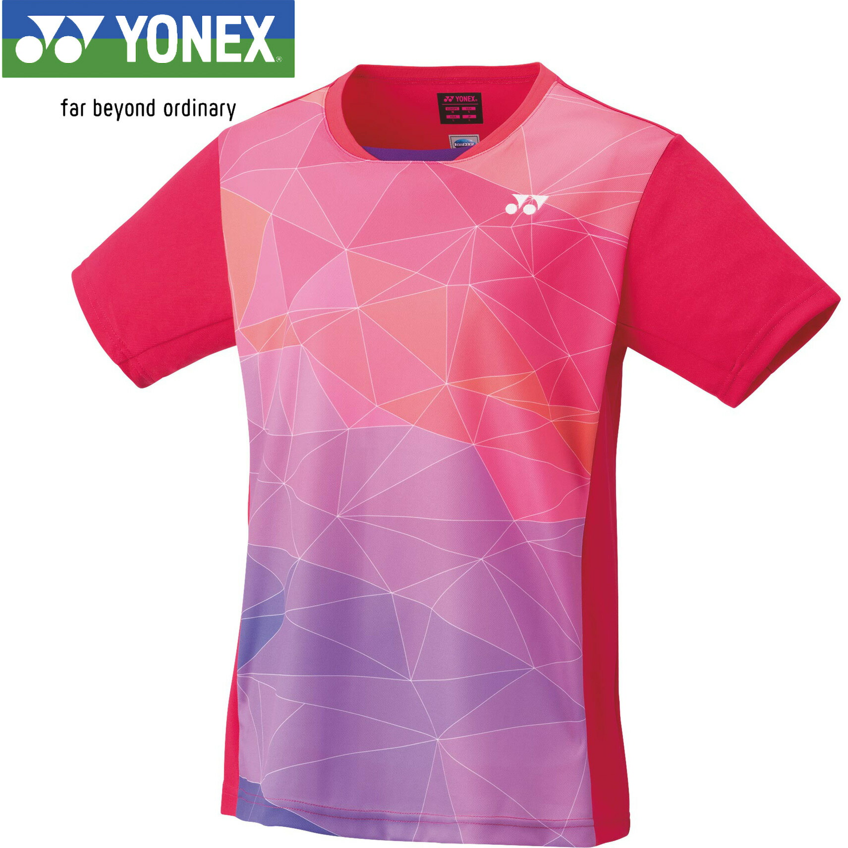 楽天市場】ヨネックス YONEX レディース ゲームシャツ ブライトピンク