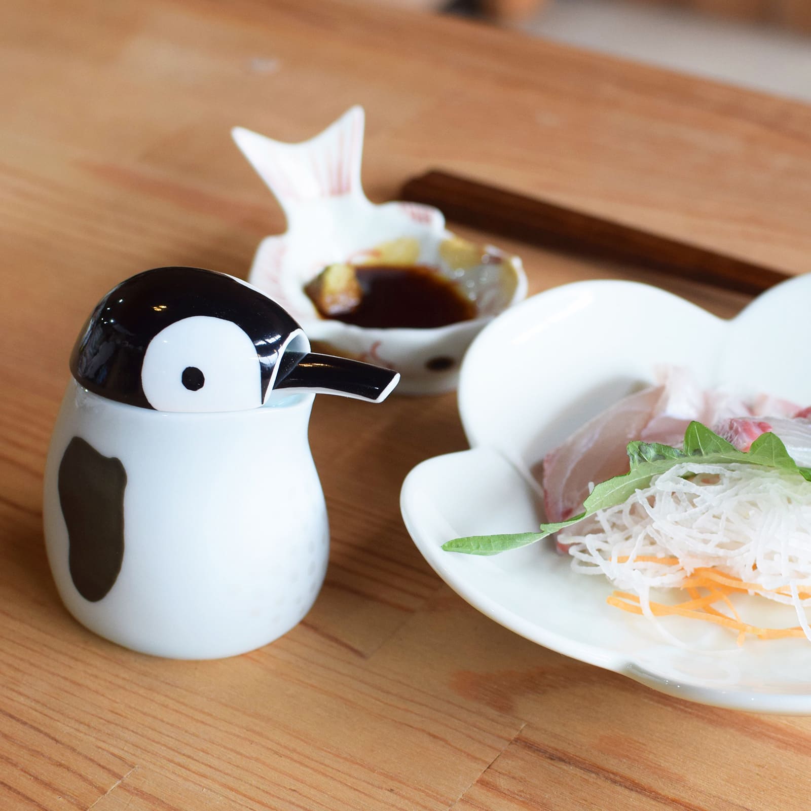 楽天市場】【ふるさと納税】NEW!! ベビーペンギンの醤油差し 有田焼 幸