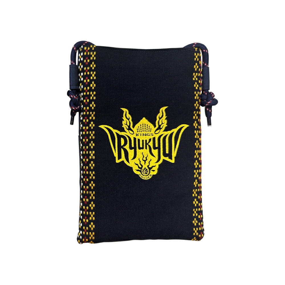 琉球ゴールデンキングス ネオン時計 スマホスタンド ポーチ セット