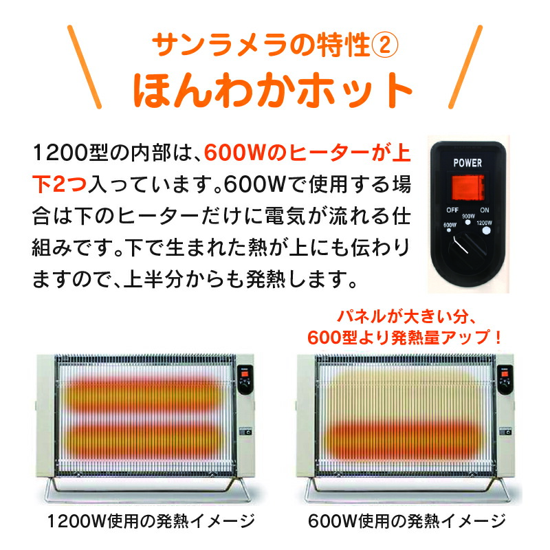 楽天市場】【ふるさと納税】【a141】遠赤外線輻射式暖房器サンラメラ
