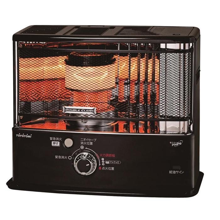 楽天市場】TOYOTOMI トヨトミ 石油ストーブ RS-W29N-B 横型 ブラック