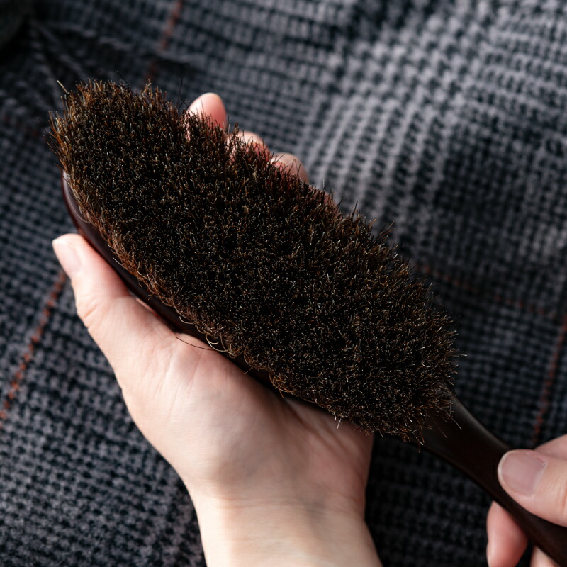 楽天市場】【ふるさと納税】NAKATA HANGER 洋服ブラシ（馬毛）Clothes