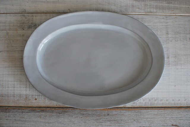 楽天市場】人気商品 repas ルパ黒土シリーズ オーバルリムプレート