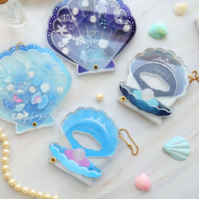 楽天市場】缶バッジアクリルフレーム シェル 通常カラー アクリル