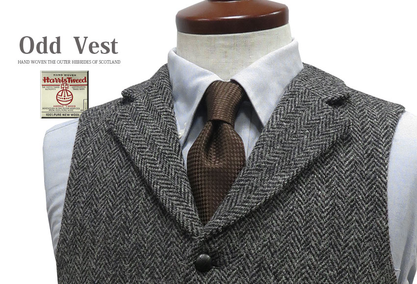 楽天市場】□TRAD SALE！OddVest / 襟付きオッドベスト / ハリス