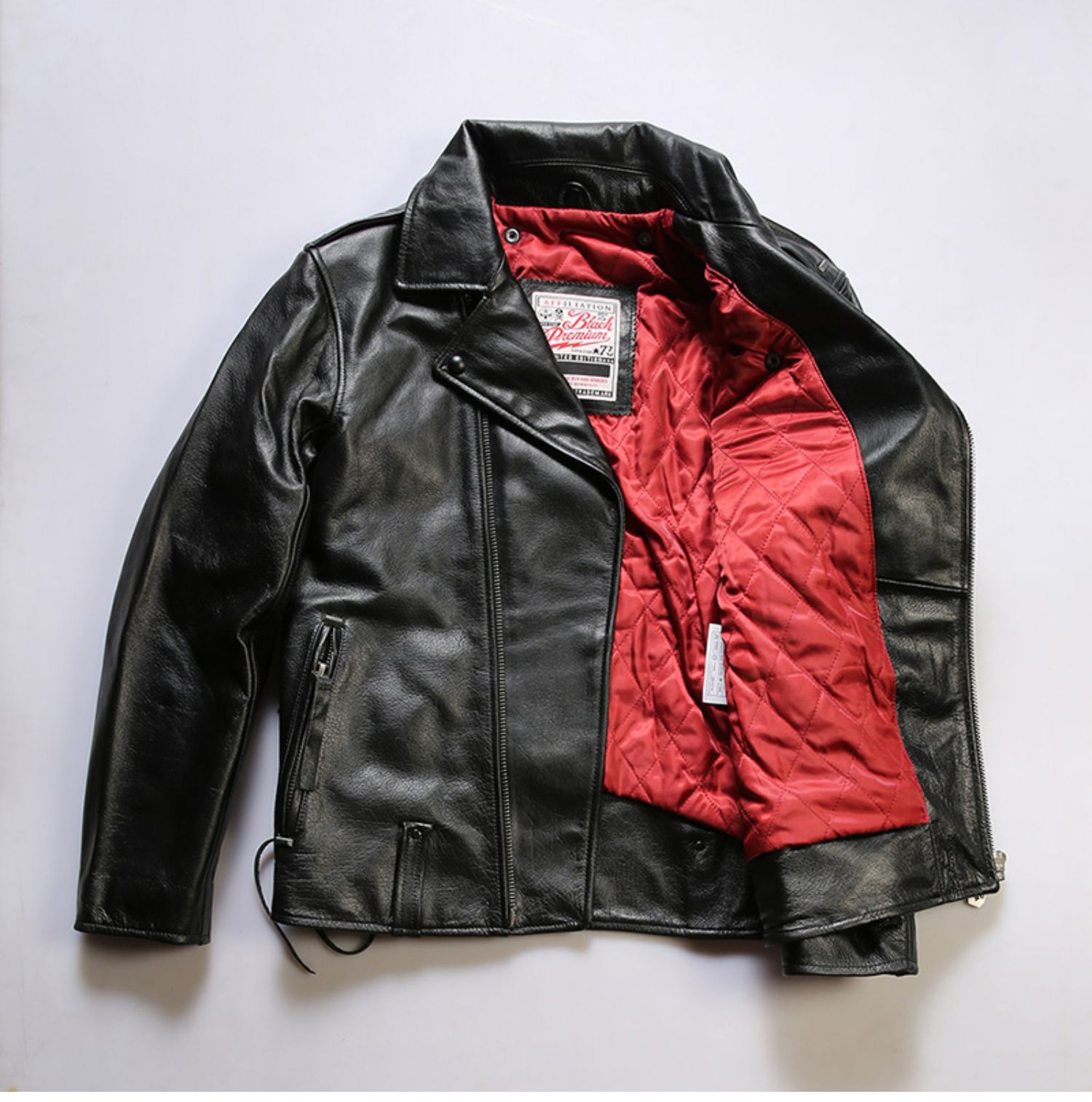 楽天市場】本革ジャケット レザージャケット ヴィンテージ調ブラウン