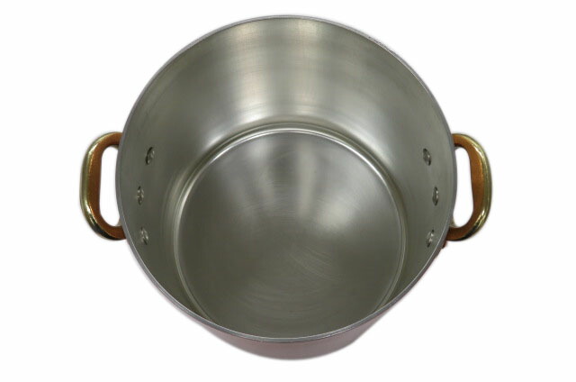 楽天市場】業務用 銅 寸胴鍋銅 寸胴（蓋つき）21cm『シェフ銅鍋プロ