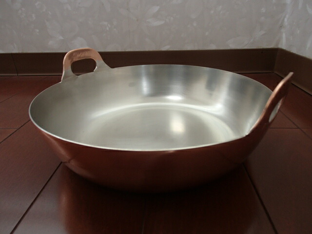 楽天市場】銅製 天ぷら鍋 内側錫引き有りタイプ 内径250mm（かっぱ橋