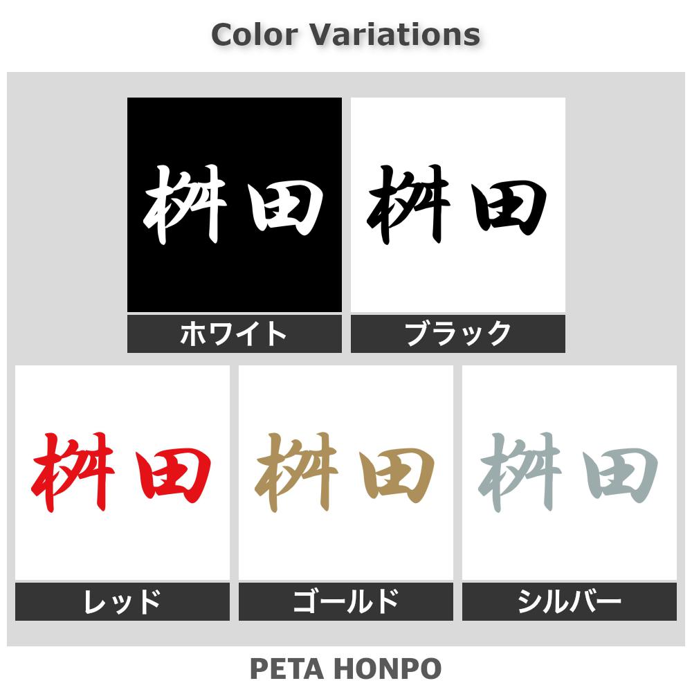 楽天市場】カッティングステッカー 桝田 苗字 名字 姓 名前 表札