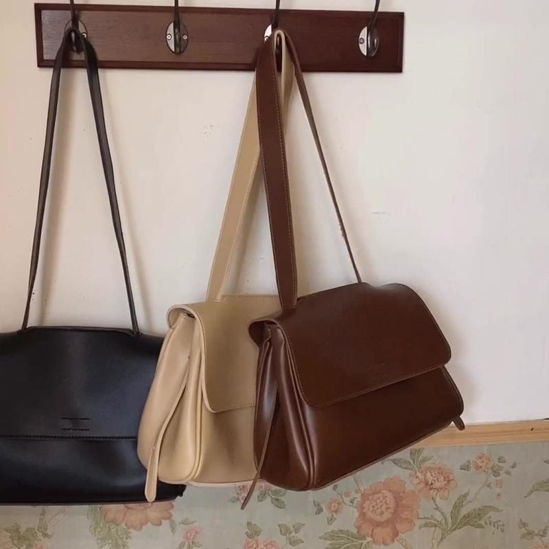 楽天市場】レディースバッグ リッチ ダークブラウン 韓国 秋 冬