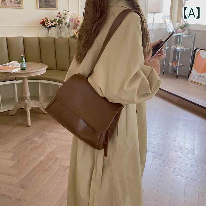 楽天市場】レディースバッグ リッチ ダークブラウン 韓国 秋 冬