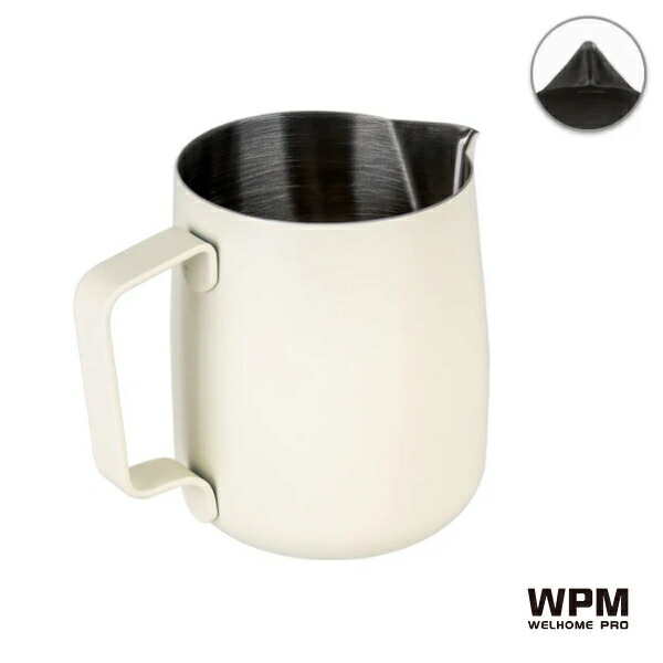 楽天市場】WPM ミルクピッチャー コンペティション 600mL マット