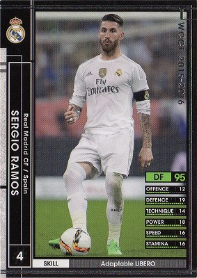 楽天市場】WCCF 15-16 262 セルヒオ・ラモス : フルアヘッド