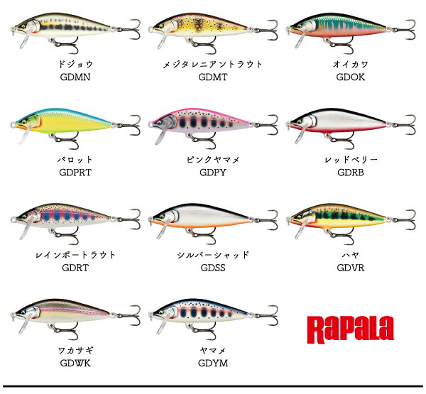 楽天市場】【ルアー】Rapala ラパラCOUNTDOWN Elite 55カウントダウン