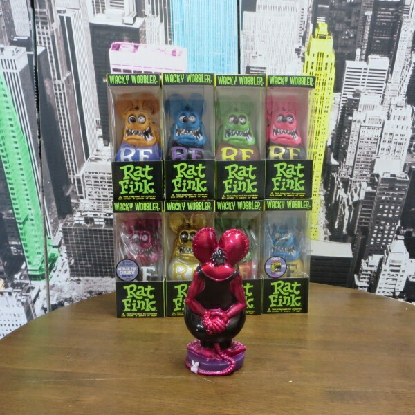 楽天市場】ファンコ ラットフィンク フィギュア メタリック レッド