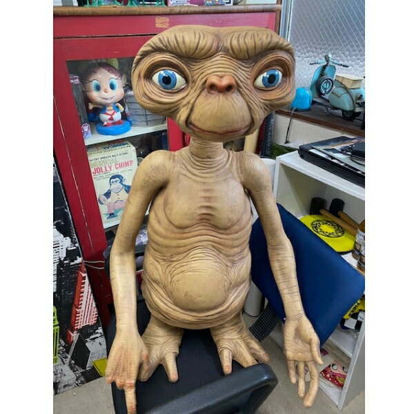 楽天市場】NECA E.T. 映画の撮影用 等身大 フィギュア 87cm スタント