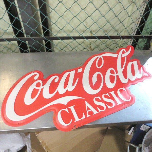 楽天市場】コカコーラ 看板 大型 ブリキ看板 コカ・コーラ雑貨 レトロ