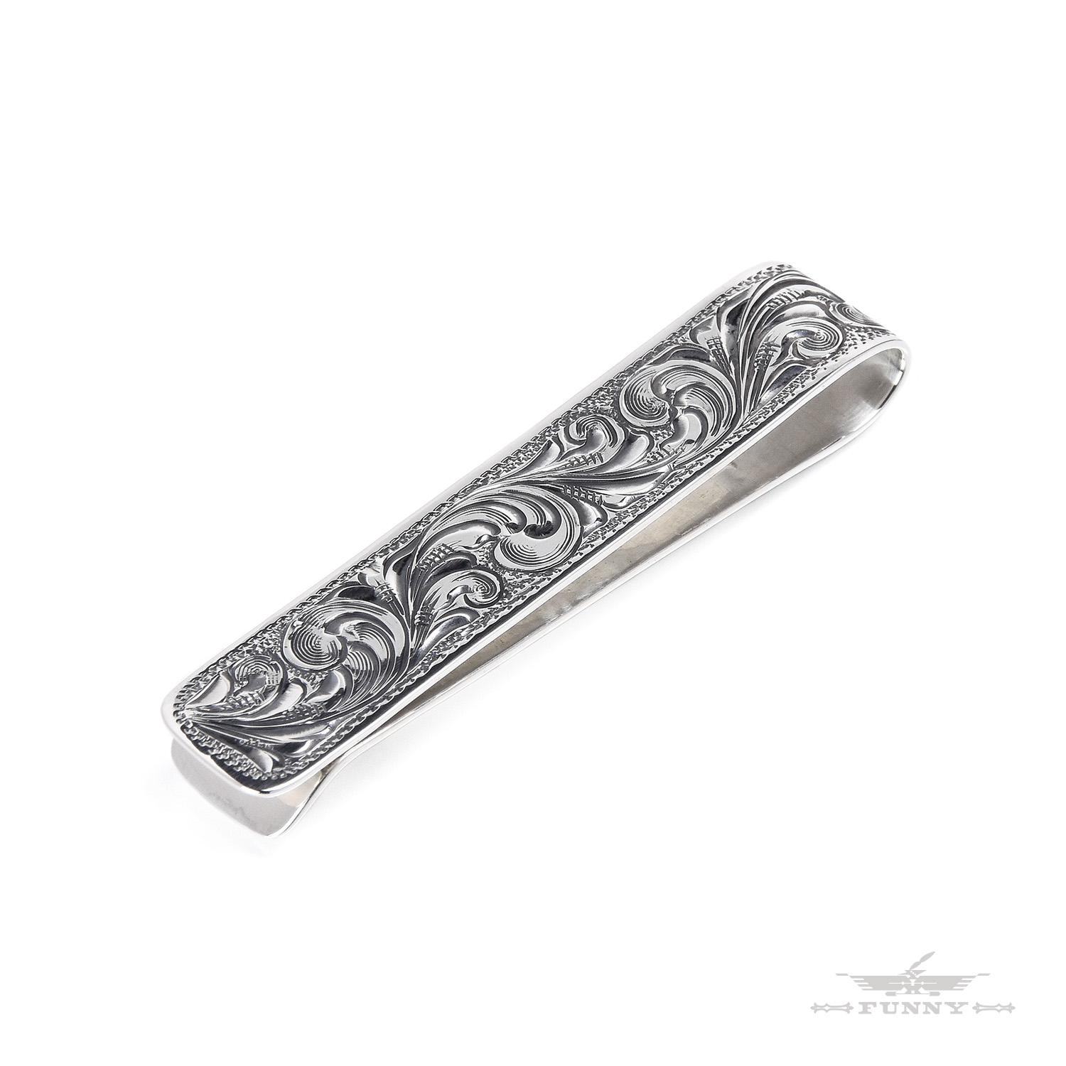 楽天市場】【FUNNY公式ストア】 ハンドエングレーブ マネークリップ