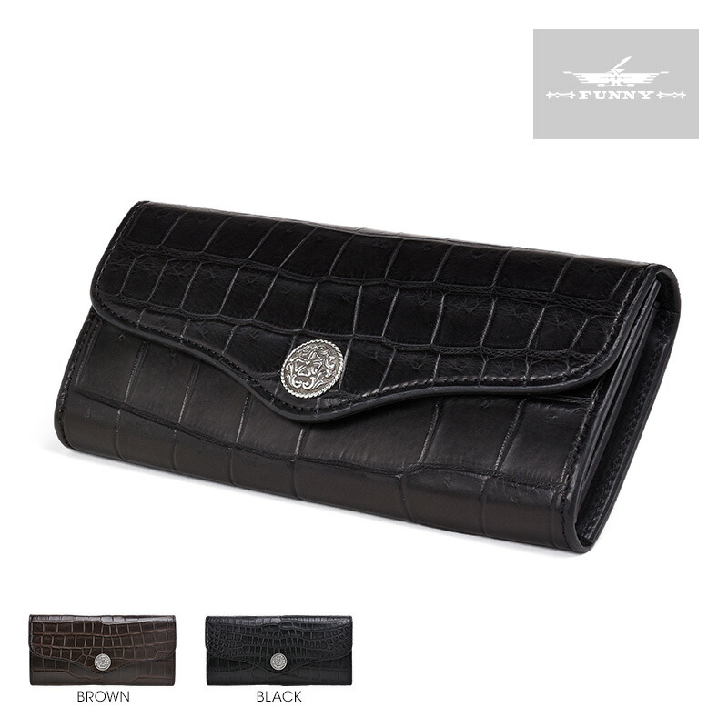 FUNNY製ポロサスクロコクラッチ ビジネスバッグ一点物 FUNNY製ポロサス