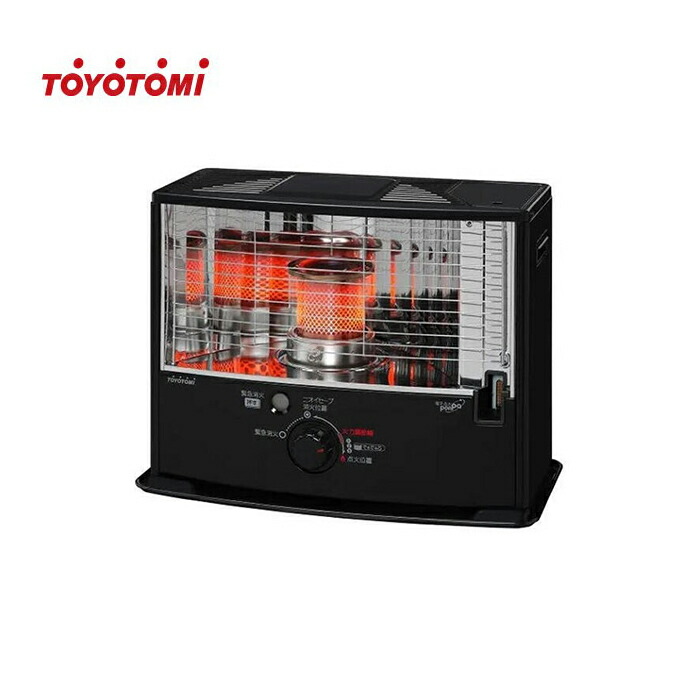 楽天市場】TOYOTOMI トヨトミ 石油ストーブ RS-W29N-B 横型 ブラック