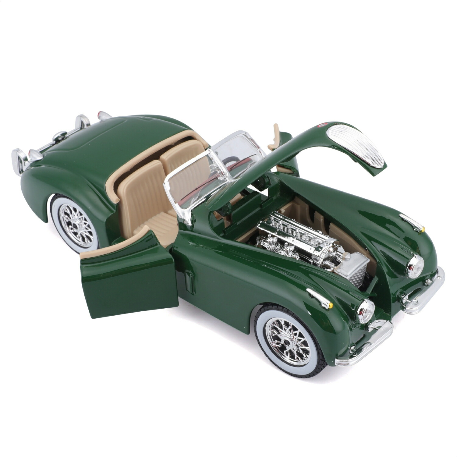 楽天市場】ミニカー 1/24 Bburago ジャガー XK120 ロードスター 1951