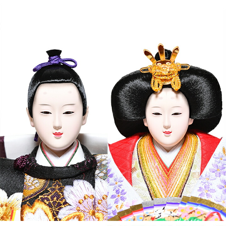 楽天市場】【雛人形】【三段飾】十番親王十二枚着・三五抜袖官女：桜華