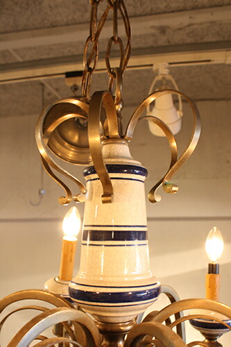 楽天市場】【中古】アンティーク シャンデリア | 天井照明 ペンダント