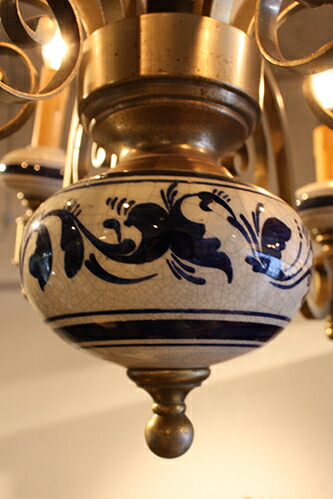 楽天市場】【中古】アンティーク シャンデリア | 天井照明 ペンダント