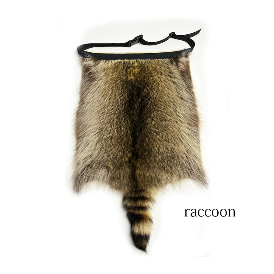 楽天市場】アメリカ産【ラクーン尻あて】毛皮尻尾付きラクーン【送料