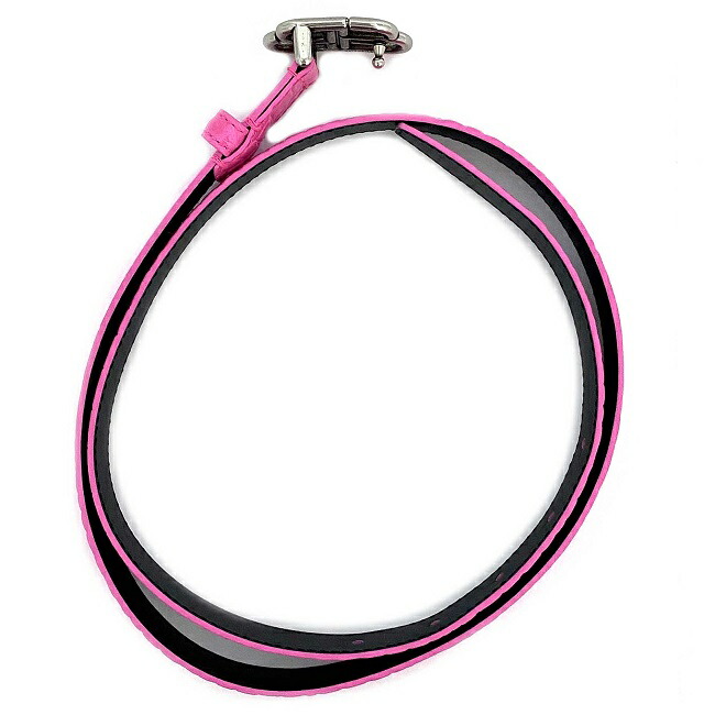 楽天市場】【送料無料】 バレンシアガ ベルト ナローベルト ピンク