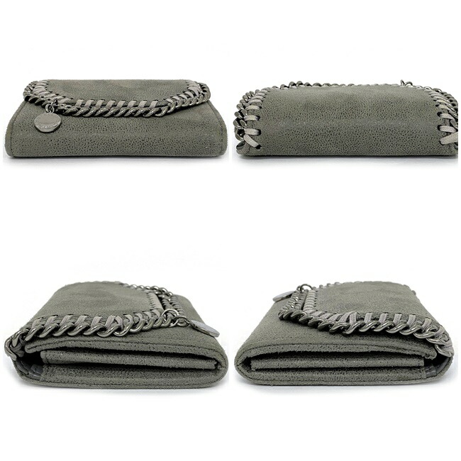 楽天市場】【送料無料】 ステラ マッカートニー 二つ折り 財布 グレー