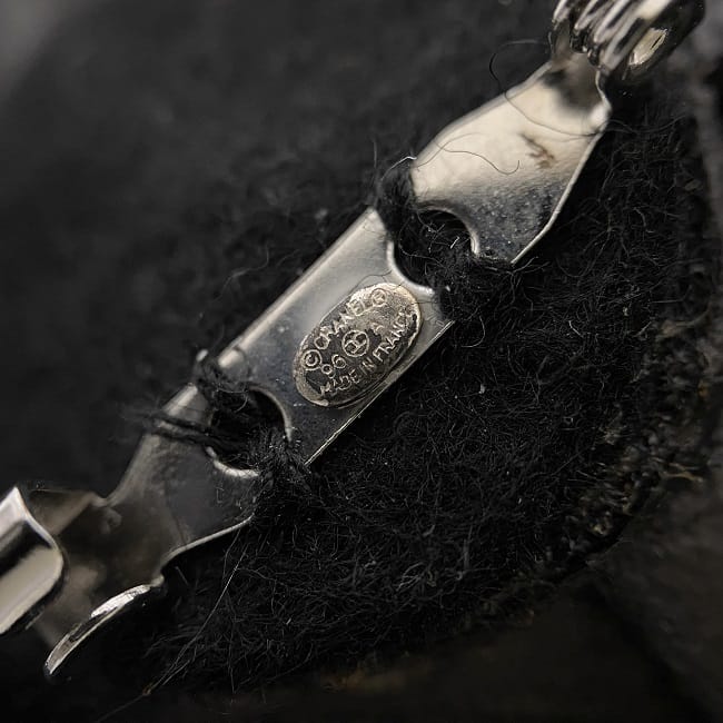 楽天市場】【送料無料】 シャネル コサージュ ブラック カメリア 美品