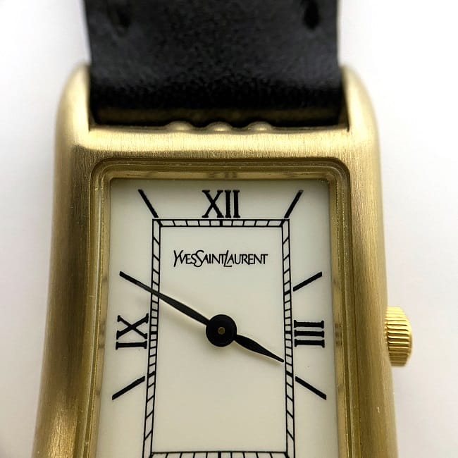 楽天市場】【送料無料】 イヴ サンローラン 腕時計 ホワイト ブラック