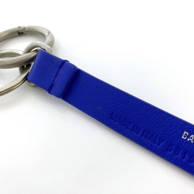 楽天市場】【送料無料】 バレンシアガ キーリング ブルー エブリデイ