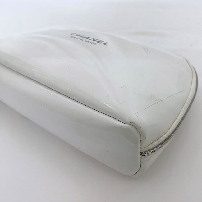 楽天市場】【送料無料】 シャネル ポーチ ホワイト SKINCARE 小物入れ
