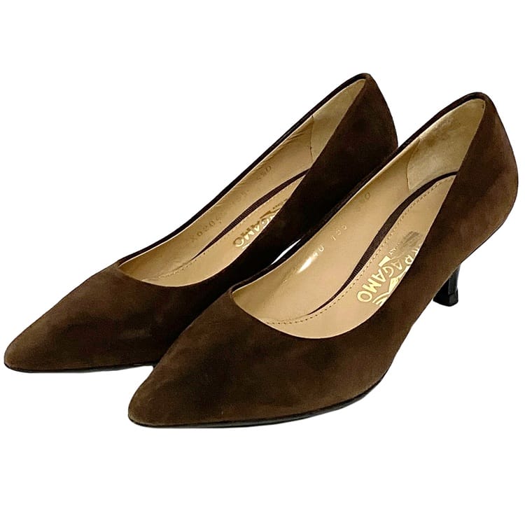 楽天市場】【送料無料】 サルヴァトーレ フェラガモ パンプス ec-21586