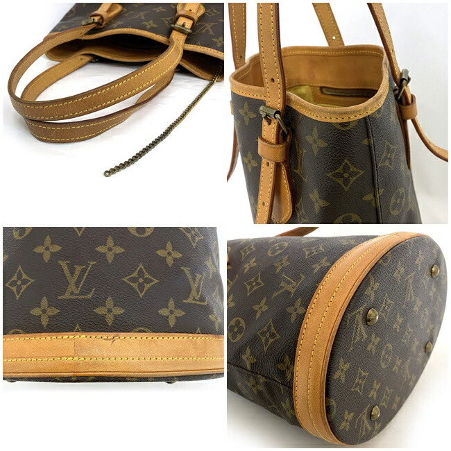 楽天市場】【送料無料】 ルイ ヴィトン バケツ プチバケット PM