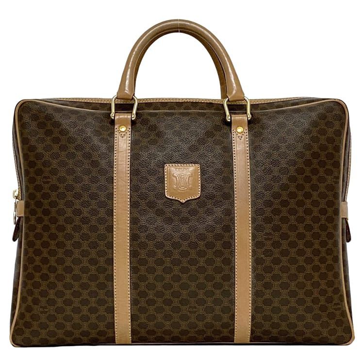 楽天市場】セリーヌ ビジネスバッグ ec-21562 ブラウン ベージュ