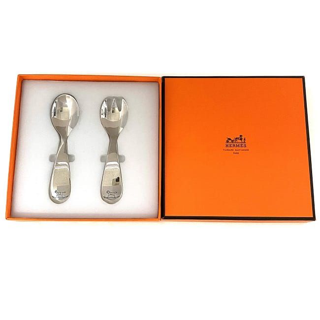 楽天市場】エルメス ファースト カトラリー セット シルバー 美品